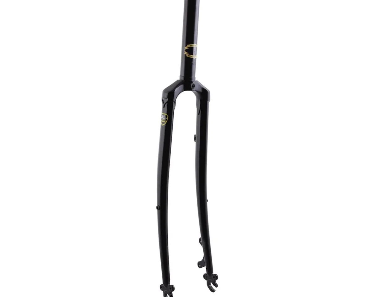 Soma Forks|Forks|Lugged CX Fork (Black) (Disc) (QR) (Straight) (44mm Rake)