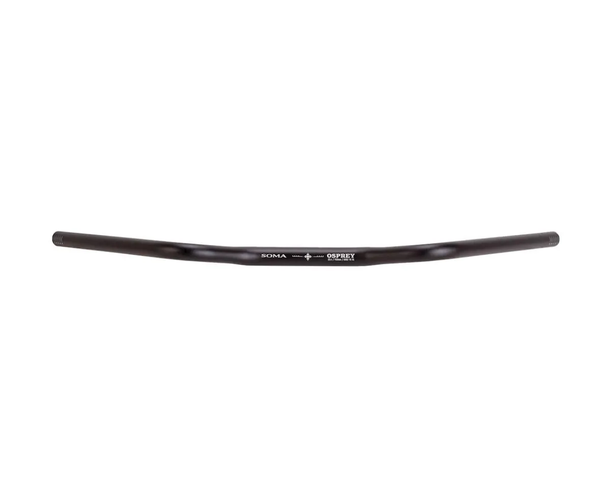 Soma Handlebars|Osprey Bar (Black) (25.4mm) (13mm Rise) (710mm) (40° Sweep)