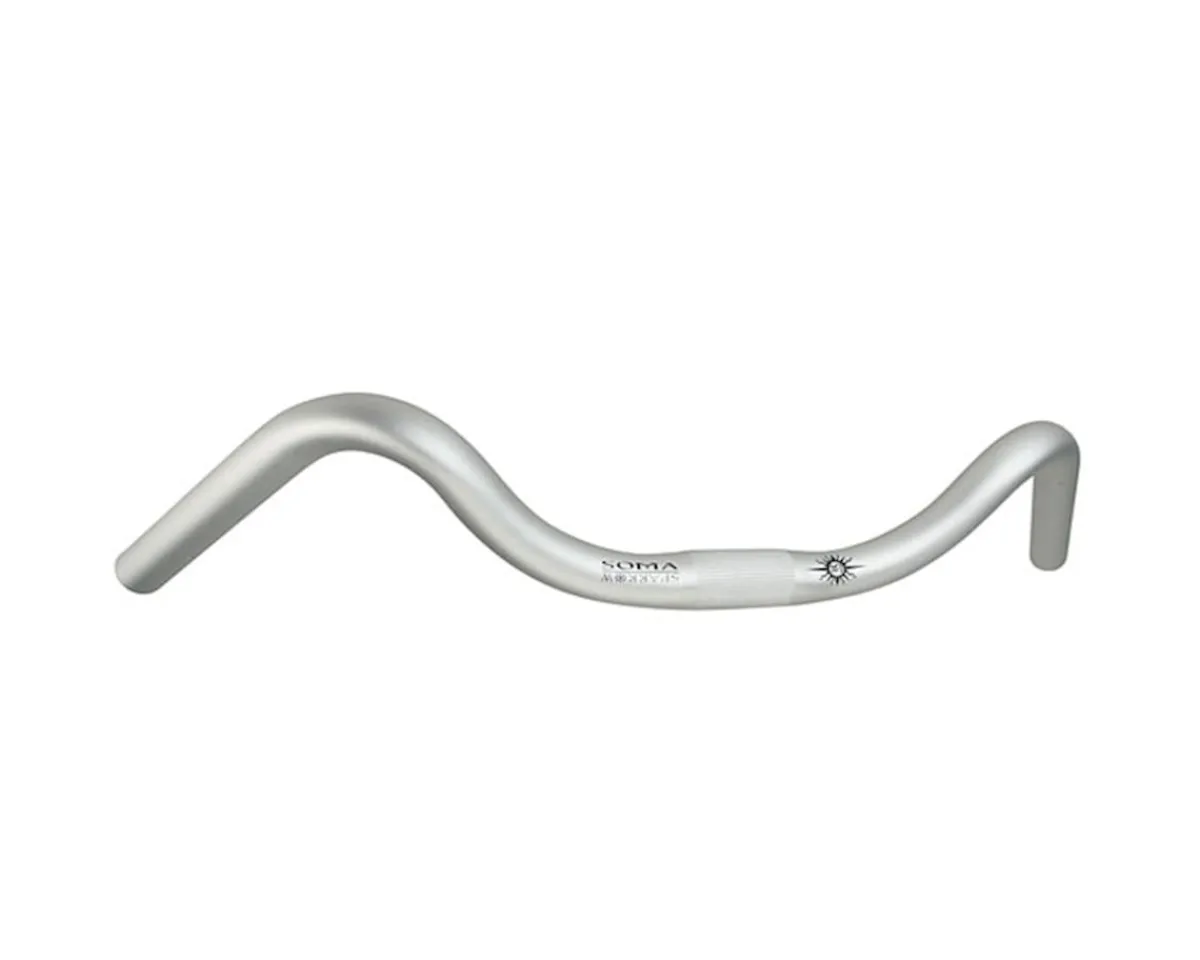 Soma Handlebars|Sparrow Handlebar (Silver) (25.4mm) (50mm Rise) (520mm)