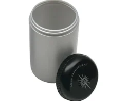 Soma Water Bottles|Stash Storage Bottle (Silver/Black) (S)