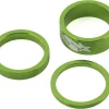 Spank Headsets & Spacers|Headset Spacer Kit (Green) (1-1/8") (3/6/12mm)