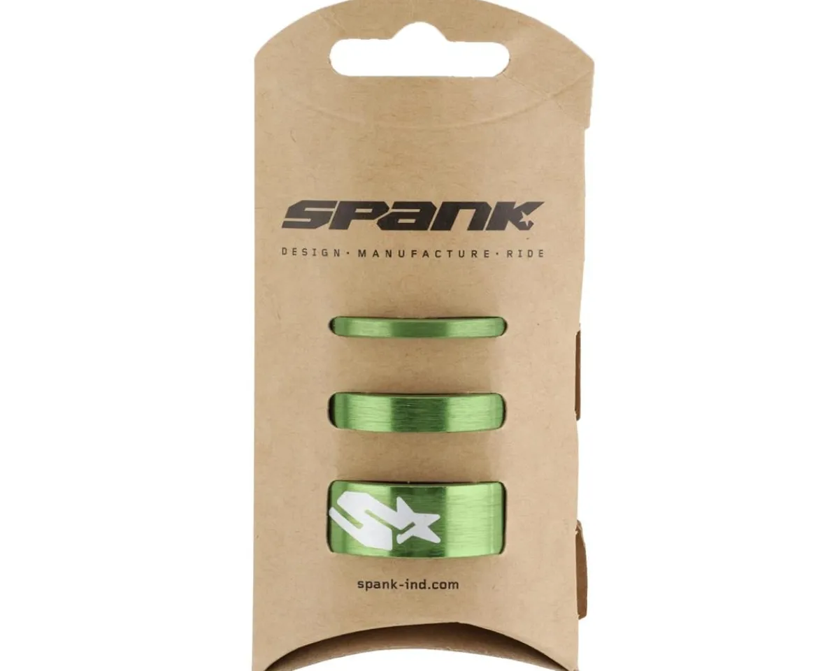 Spank Headsets & Spacers|Headset Spacer Kit (Green) (1-1/8") (3/6/12mm)