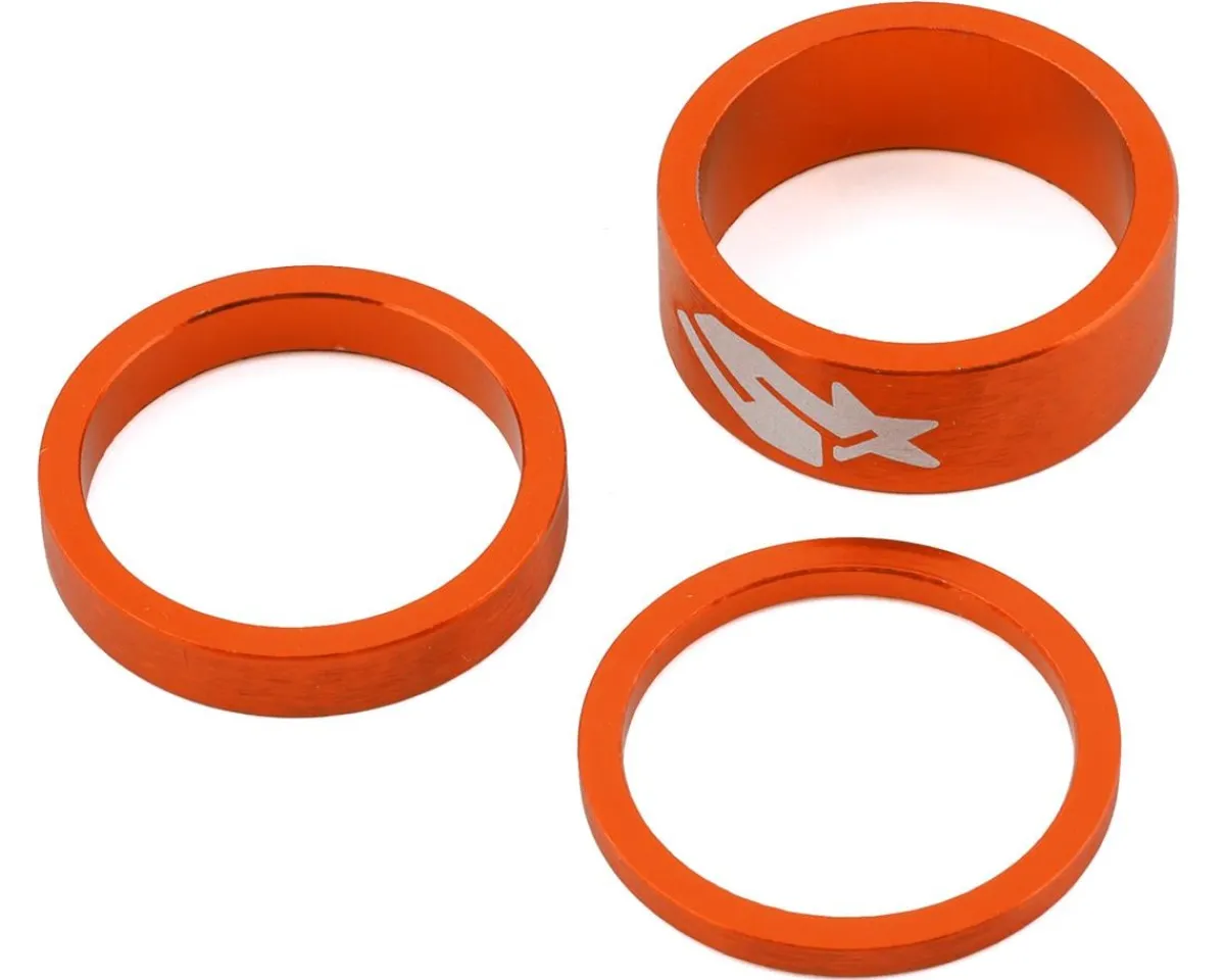 Spank Headsets & Spacers|Headset Spacer Kit (Orange) (1-1/8") (3/6/12mm)