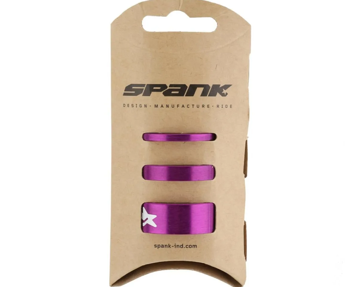 Spank Headsets & Spacers|Headset Spacer Kit (Purple) (1-1/8") (3/6/12mm)