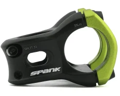 Spank Stems & Parts|Split Stem (Green) (31.8mm) (33mm) (0°)