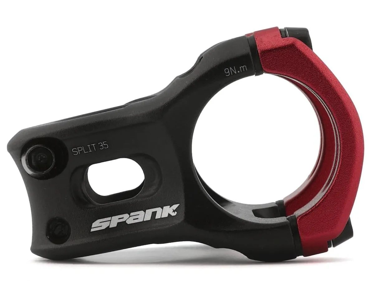 Spank Stems & Parts|Split 35 Stem (Red) (35.0mm) (35mm) (0°)