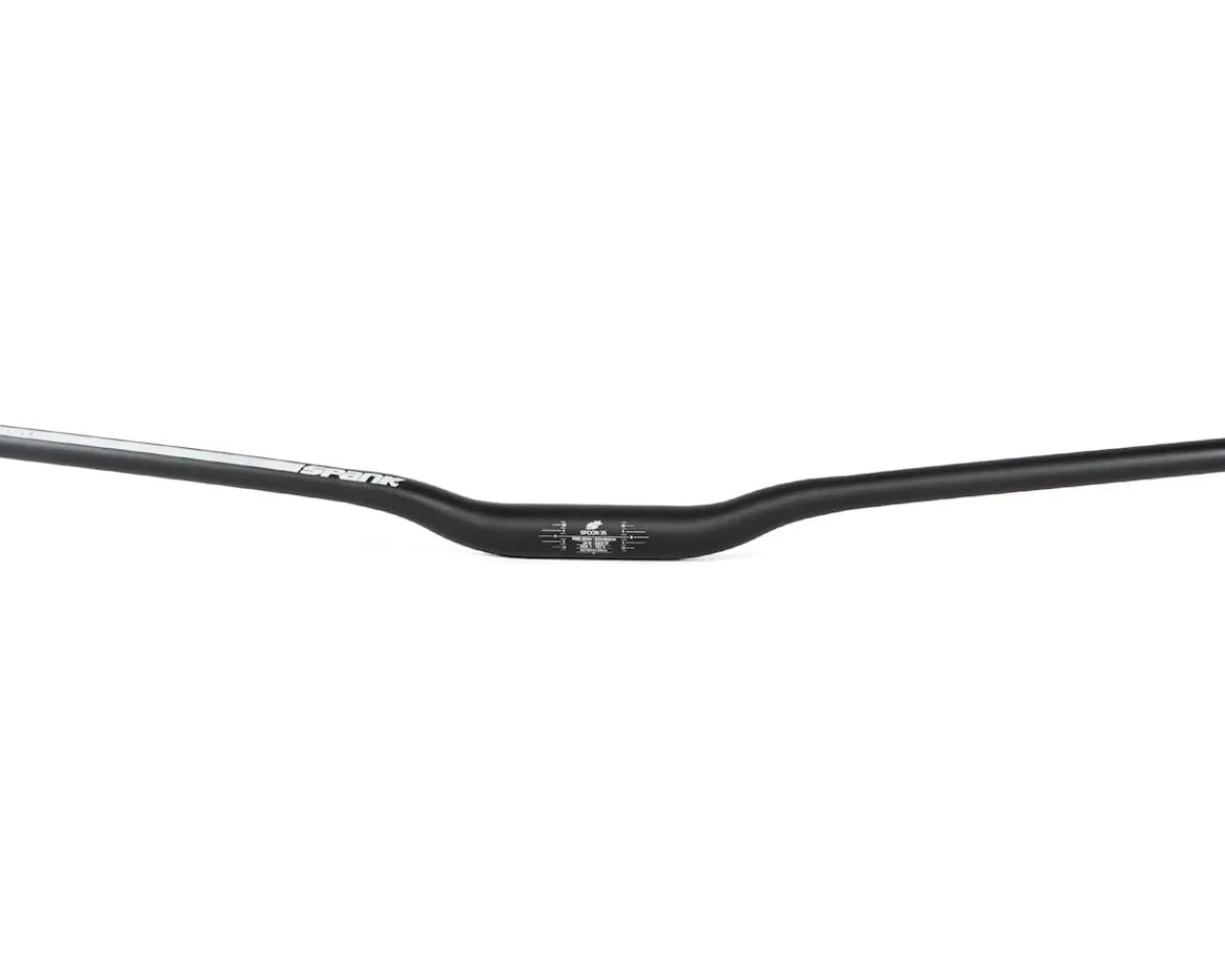 Spank Handlebars|Spoon 35 Mountain Bike Handlebar (Black) (35.0mm) (25mm Rise) (800mm) (5/8° Sweep)