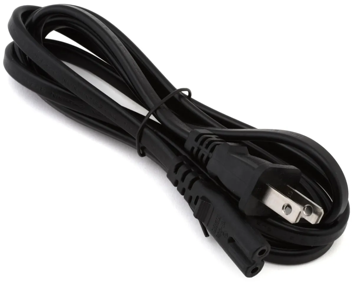 Specialized E-Bike Parts|Replacement Parts|AC Cord For Turbo Chargers (Black) (USA Plug)