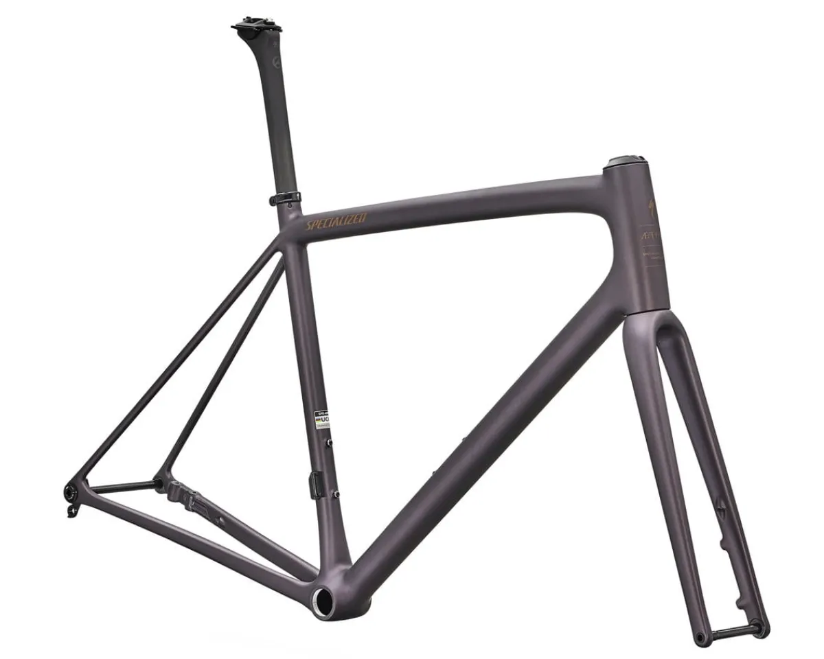 Specialized Frames|Road Bikes|Aethos 2 Frameset (Nebula Metallic/Burnt Gold Metallic) (49cm)