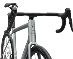 Specialized Road Bikes|Specialized Bikes|Aethos 2 Pro (Gloss Shadow Silver/Emerald Metallic) (56cm) (SRAM AXS)