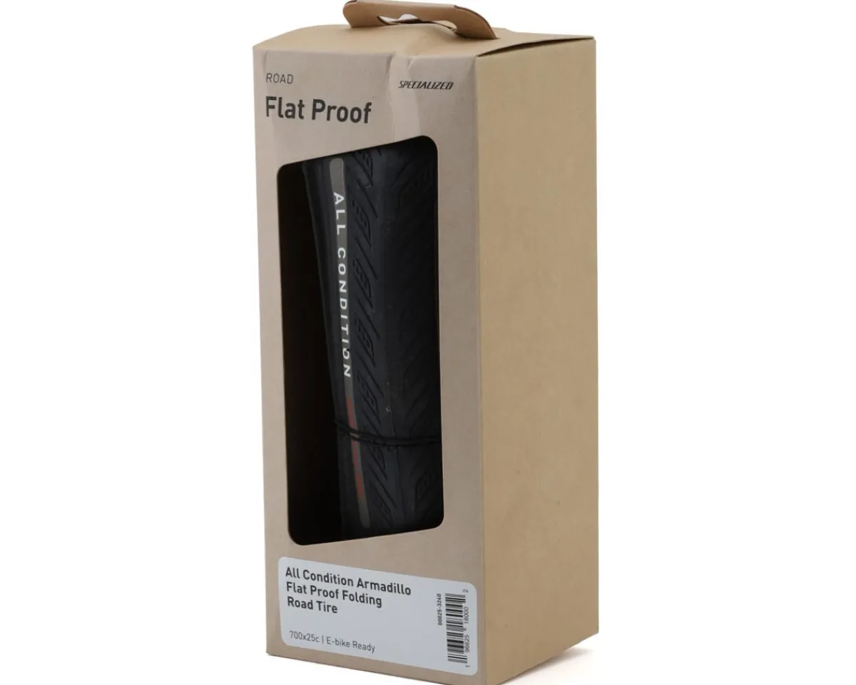 Specialized Tires|All Condition Armadillo Flat Proof Road Tire (Black) (Folding) (700c) (25mm)