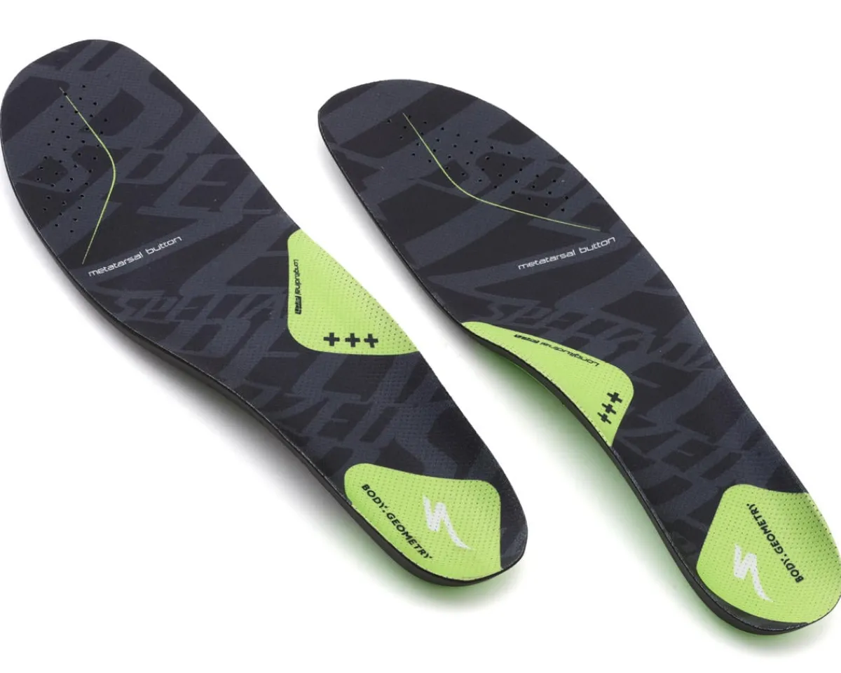 Specialized Shoes|Shoes, Socks, & Footwear|Body Geometry SL Footbeds Gen 2 (Green) (High Arch) (46-47)