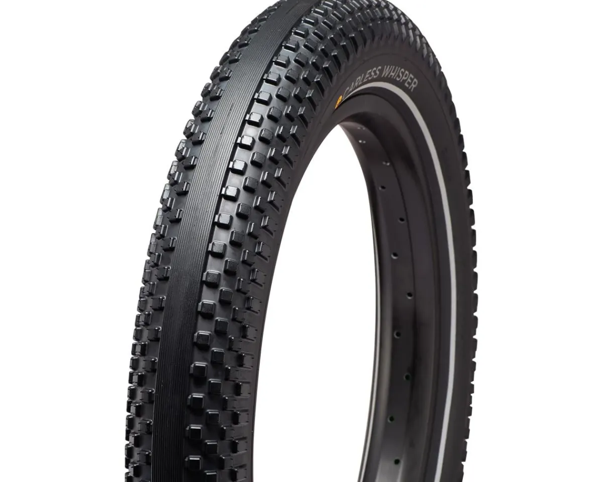Specialized E-Bike Parts|Tires|Carless Whisper Reflect E-Bike Tire (Black) (20") (3.5") (Wire) (Flak Jacket)