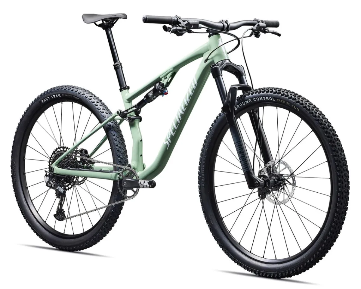 Specialized Mountain Bikes|Specialized Bikes|Chisel Full Suspension Mountain Bike (Gloss Pistachio/White) (L)