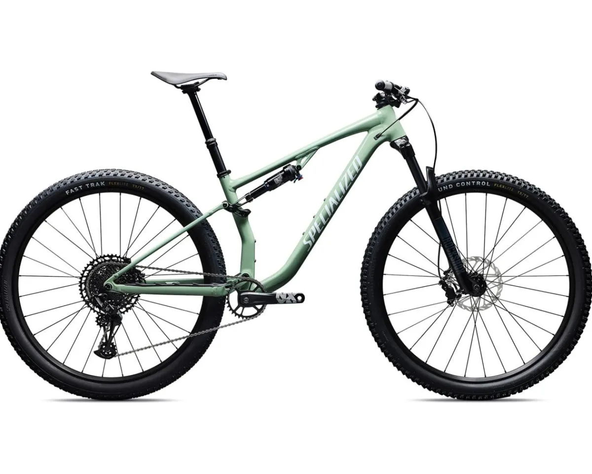 Specialized Mountain Bikes|Specialized Bikes|Chisel Full Suspension Mountain Bike (Gloss Pistachio/White) (L)