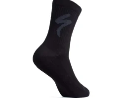 Specialized Clothing Accessories|Shoes, Socks, & Footwear|Cotton Tall Logo Socks (Black) (XL)