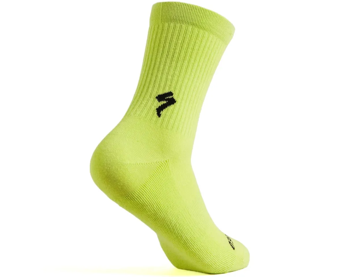 Specialized Holiday Shopping|Clothing Sale|Cotton Tall Socks (Hyper Green) (S)