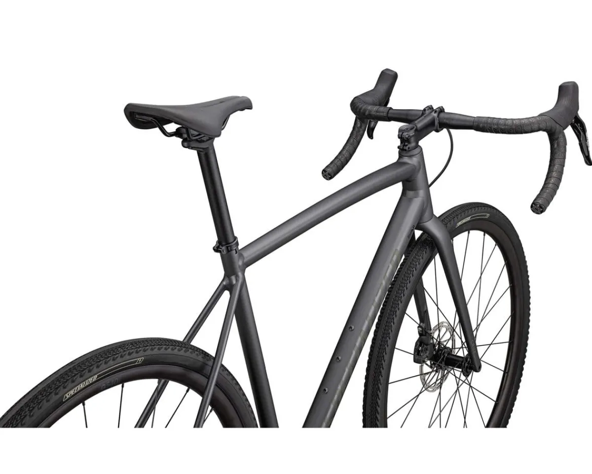 Specialized Gravel Bikes|Specialized Bikes|Crux DSW Comp Gravel Bike (Satin Smoke/Oak Green) (Alloy) (61cm)