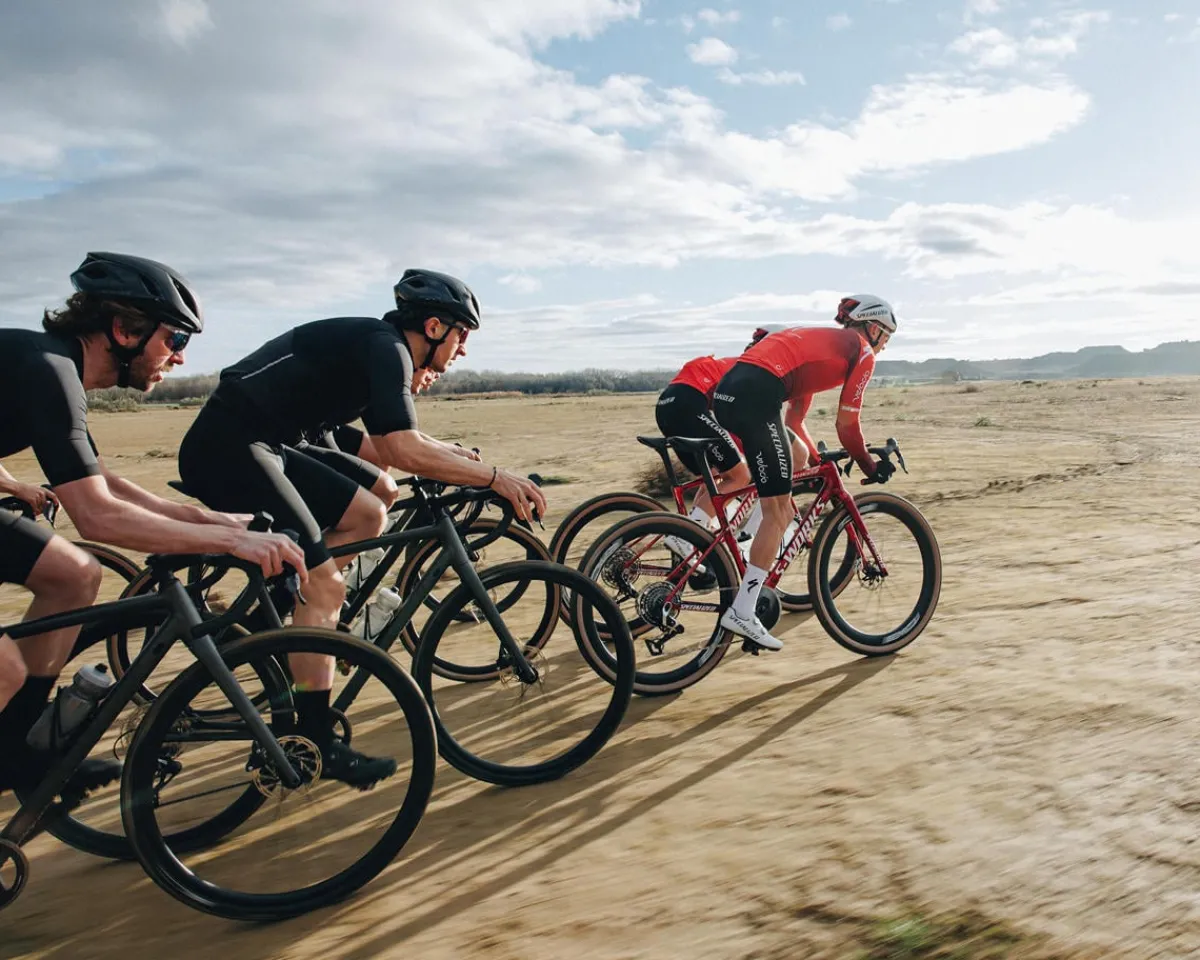 Specialized Gravel Bikes|Specialized Bikes|Crux 5 S-Works Gravel Bike (Fjord Gold Impasto/Gloss Silver) (49cm)