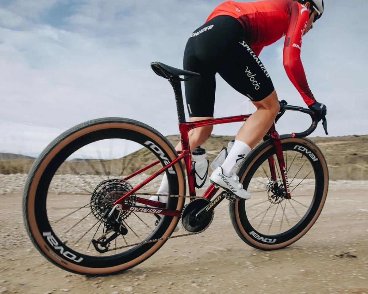 Specialized Gravel Bikes|Specialized Bikes|Crux 5 S-Works Gravel Bike (Fjord Gold Impasto/Gloss Silver) (49cm)