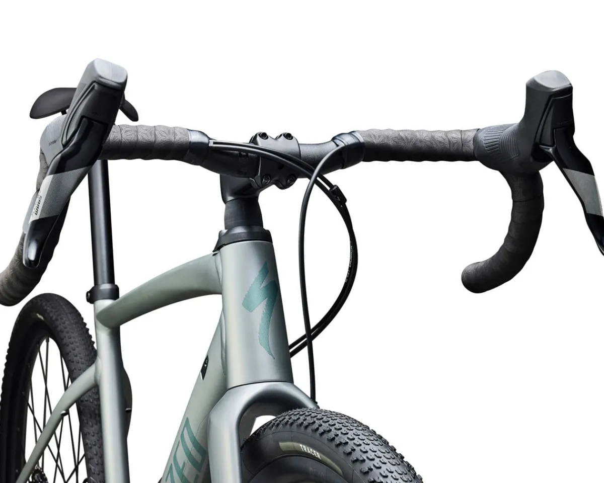 Specialized Gravel Bikes|Specialized Bikes|Diverge 4 Comp Alloy (Satin Shadow Silver/Fjord Metallic) (54cm) (SRAM Mechanical)