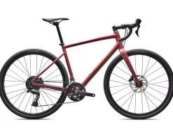 Specialized Gravel Bikes|Specialized Bikes|Diverge E5 Gravel Bike (Gloss Spice/Gunmetal) (49cm) (Shimano CUES)