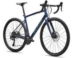 Specialized Gravel Bikes|Specialized Bikes|Diverge E5 Gravel Bike (Satin Cast Blue Metallic/Sea Foam) (49cm) (Shimano CUES)