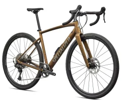 Specialized Gravel Bikes|Specialized Bikes|Diverge 4 Sport Alloy (Burnt Gold/Shadow Silver) (49cm) (Shimano Cues)