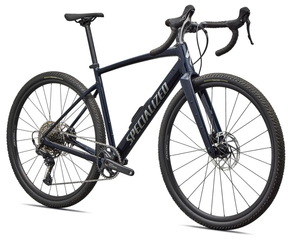Specialized Gravel Bikes|Specialized Bikes|Diverge 4 Sport Alloy (Dark Navy/Dolomite) (49cm) (Shimano Cues)
