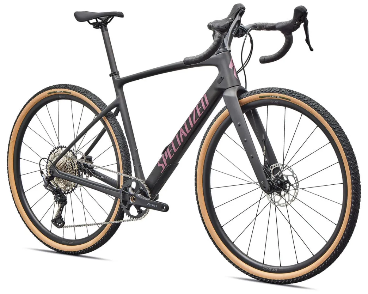 Specialized Gravel Bikes|Hot & New Products|Diverge 4 Sport Carbon (Obsidian Metallic/Quartz Metallic) (54cm) (Shimano GRX 600)