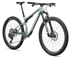 Specialized Mountain Bikes|Specialized Bikes|Epic 9 Expert (Gloss Agave Grey/Metallic White Silver) (S)