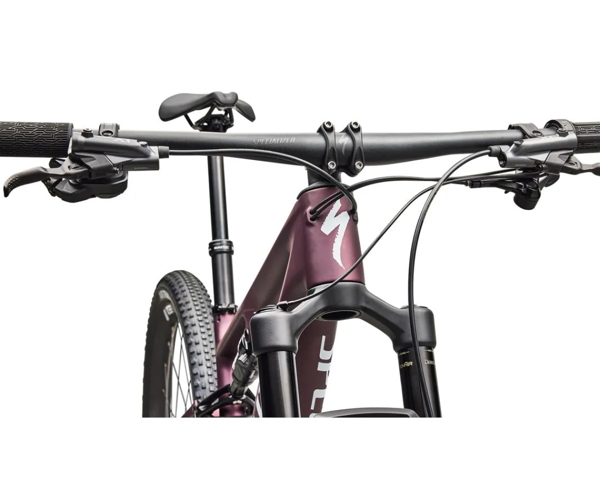 Specialized Mountain Bikes|Specialized Bikes|Epic 8 Expert (Satin Bordeaux Metallic/White) (XS) (Shimano XT Di2)