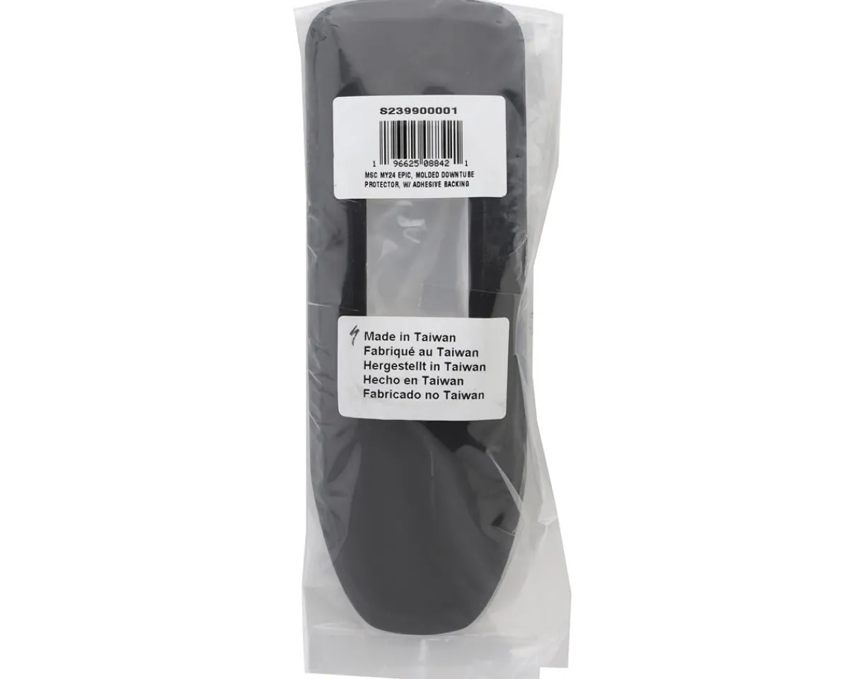 Specialized Replacement Parts|Frame Protection & Decals|Epic 8 Molded Downtube Protector (Black) (w/ Adhesive Backing)