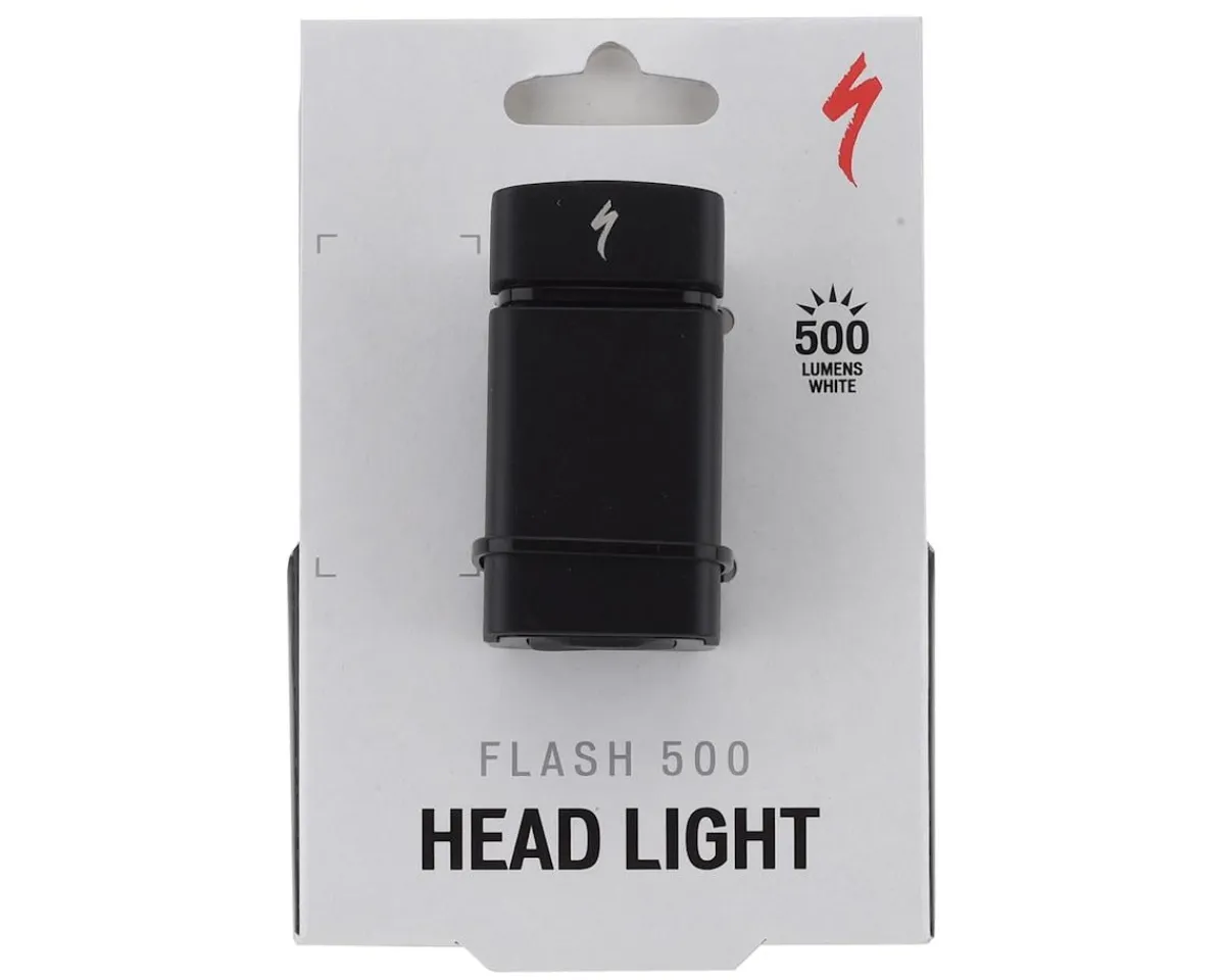 Specialized Bike Lights|Flash 500 Rechargeable Headlight (Black) (500 Lumens)