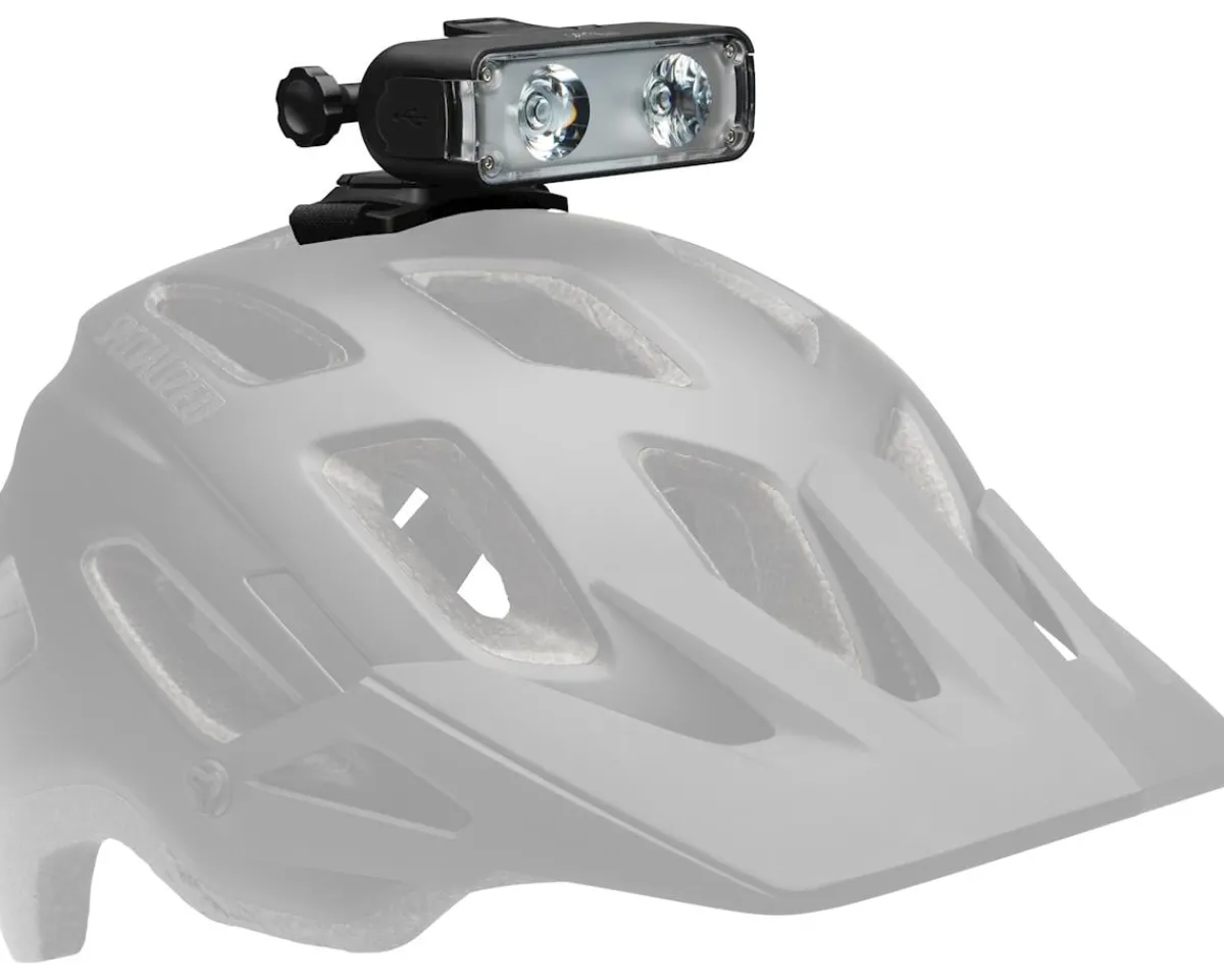 Specialized Helmets|Mounts & Handlebar Accessories|Flux 900/1200 Headlight Helmet Mount (Black) (One Size)