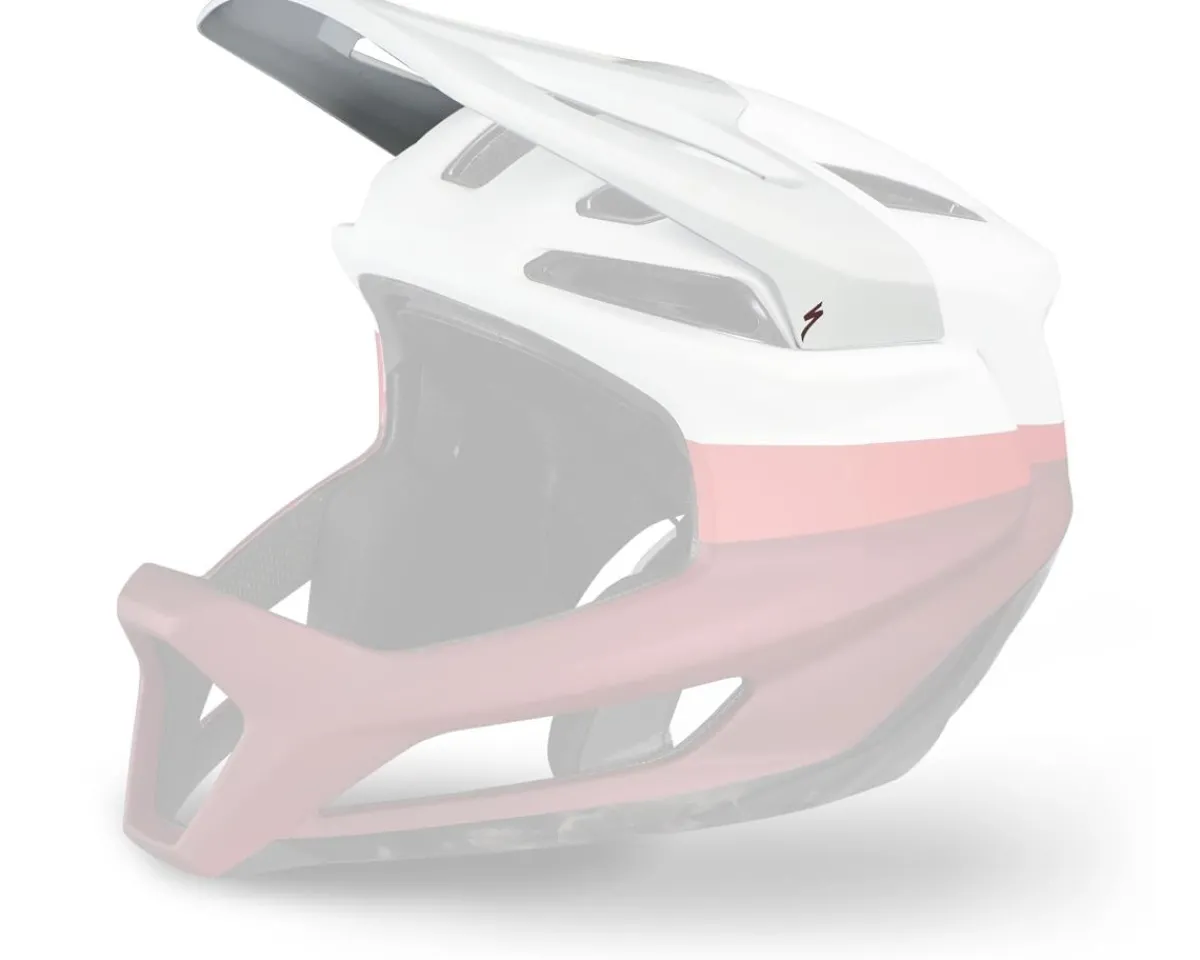 Specialized Helmets|Gambit Replacement Visor (Dove Grey/Maroon) (S)