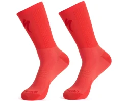 Specialized Clothing Sale|Clothing Accessories|Knit Tall Socks (Fiery Red/Vivid Red) (S)