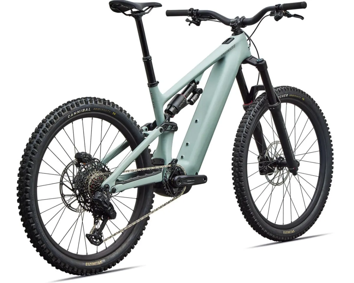 Specialized Mountain Bikes|E-Bikes|Levo 4 EVO Comp (Satin Agave Grey/Desert Metallic) (S4)