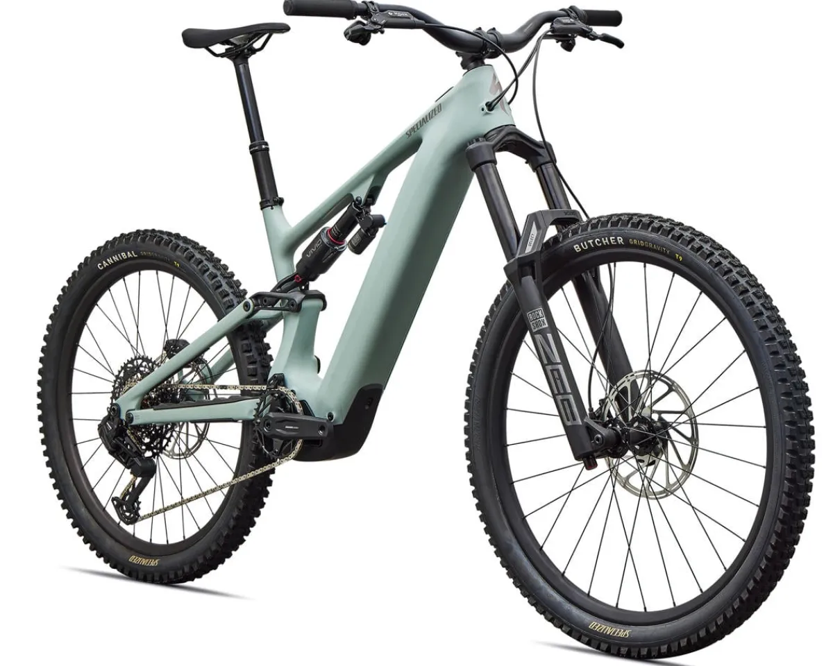 Specialized Mountain Bikes|E-Bikes|Levo 4 EVO Comp (Satin Agave Grey/Desert Metallic) (S4)