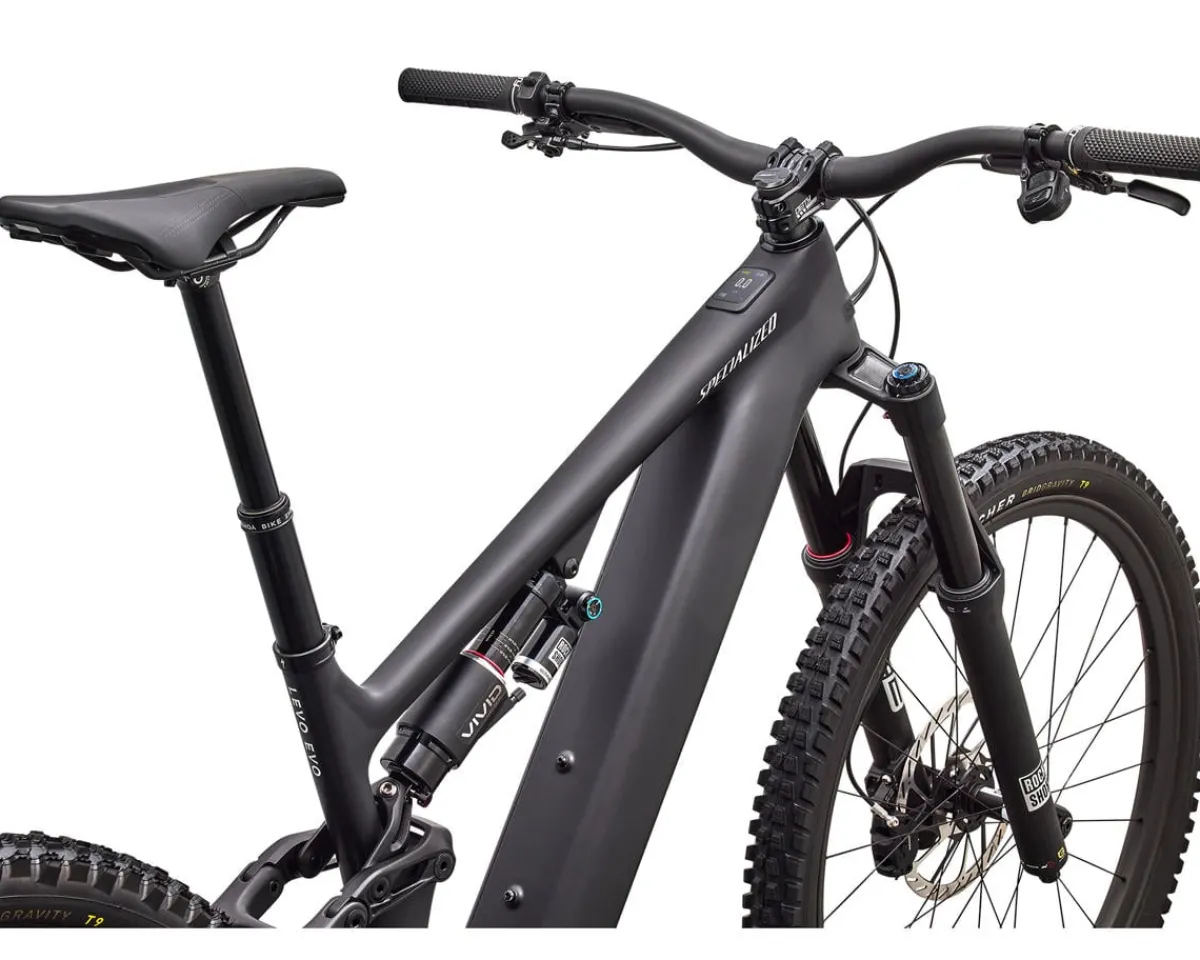 Specialized Mountain Bikes|E-Bikes|Levo 4 EVO Pro (Satin Carbon/Dolomite) (S2)