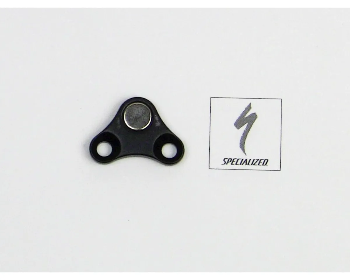 Specialized E-Bike Parts|Replacement Parts|2016 Levo Magnet Holder Plate (Anodized Black) (w/ Bolts)