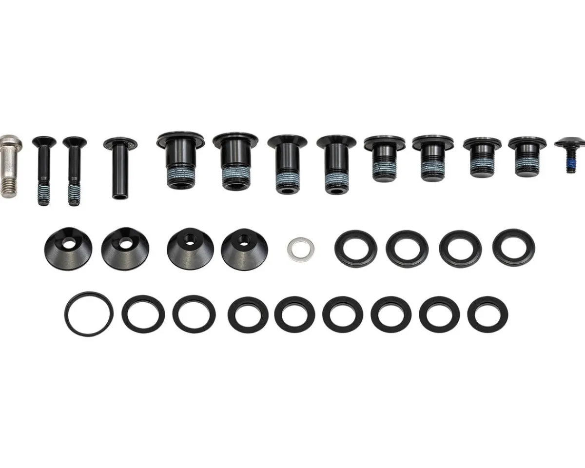 Specialized Suspension|Levo SL Alloy Frame Suspension Pivot Bolt Kit (w/Pivot Spacers) (2023+)