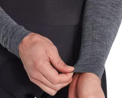 Specialized Base Layers|Men's Merino Seamless Long Sleeve Base Layer (Grey) (S/M)