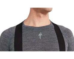 Specialized Base Layers|Men's Merino Seamless Long Sleeve Base Layer (Grey) (S/M)