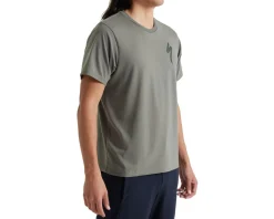 Specialized Clothing Sale|Casual Clothing|Men's S-Logo Short Sleeve Tee (Oak Green) (M)