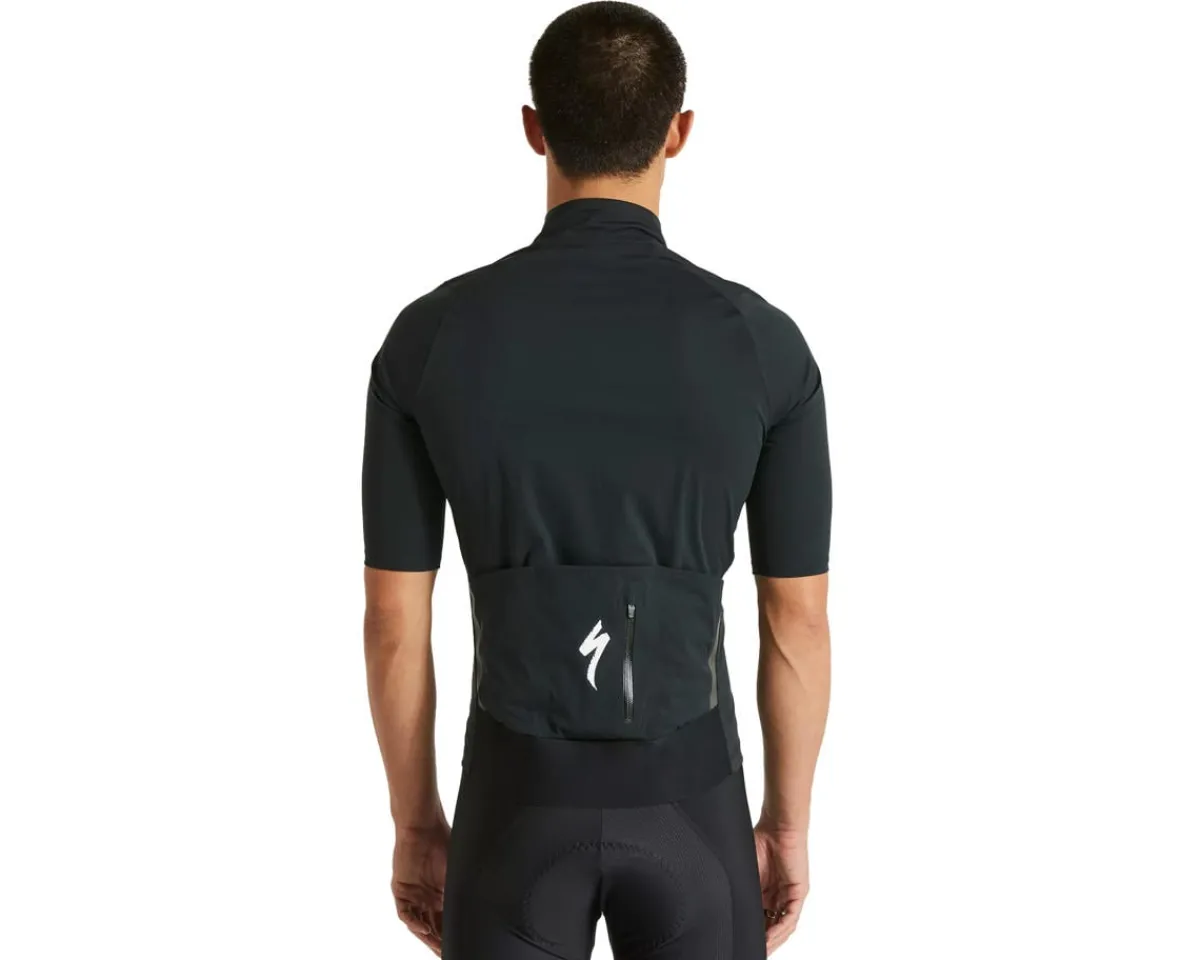 Specialized Clothing Sale|Jerseys|Men's SL Pro Short Sleeve Rain Jersey (Black) (S)