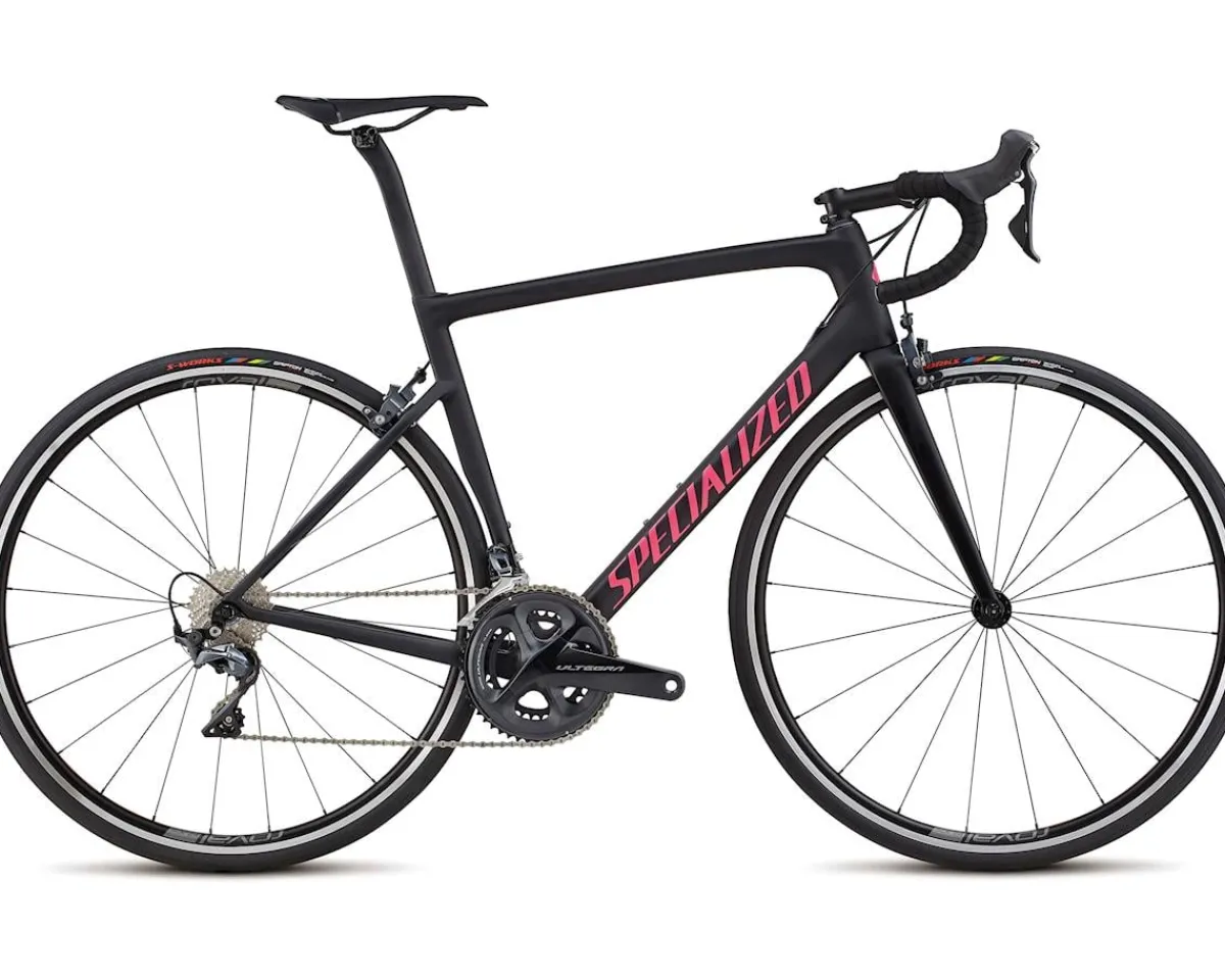 Specialized Road Bikes|Specialized Bikes|2018 Men's Tarmac Expert (Black/Gloss Acid Pink/Clean) (54cm) (2018)