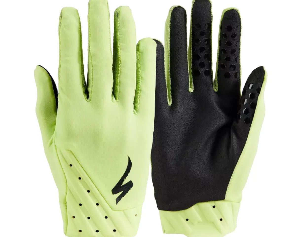 Specialized Clothing Accessories|High Vis & Reflective|Men's Trail Air Long Finger Gloves (Limestone) (M)