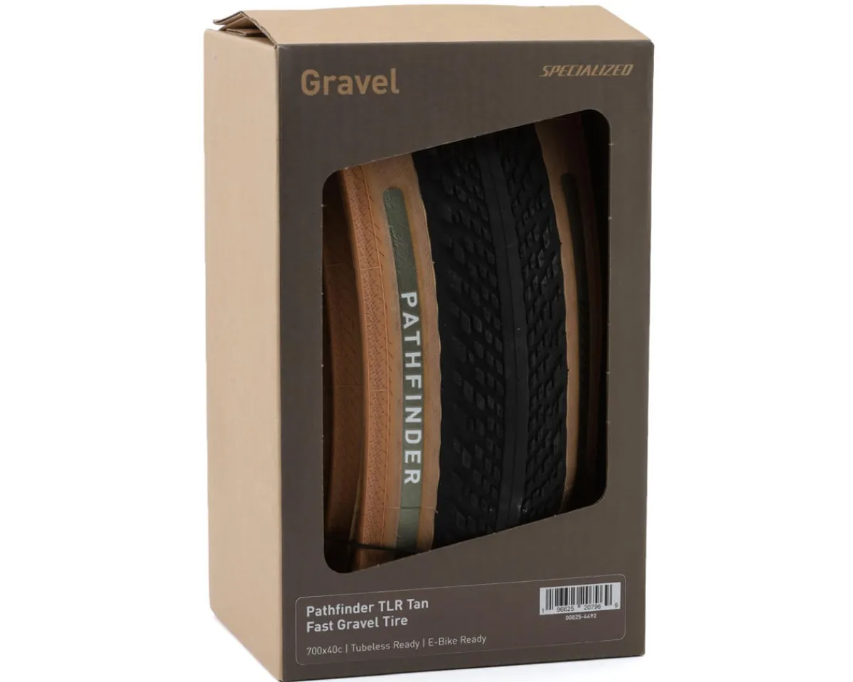 Specialized Tires|Pathfinder TLR Fast Gravel Tire (700c) (40mm) (Tan Wall) (Gripton T2/T5)