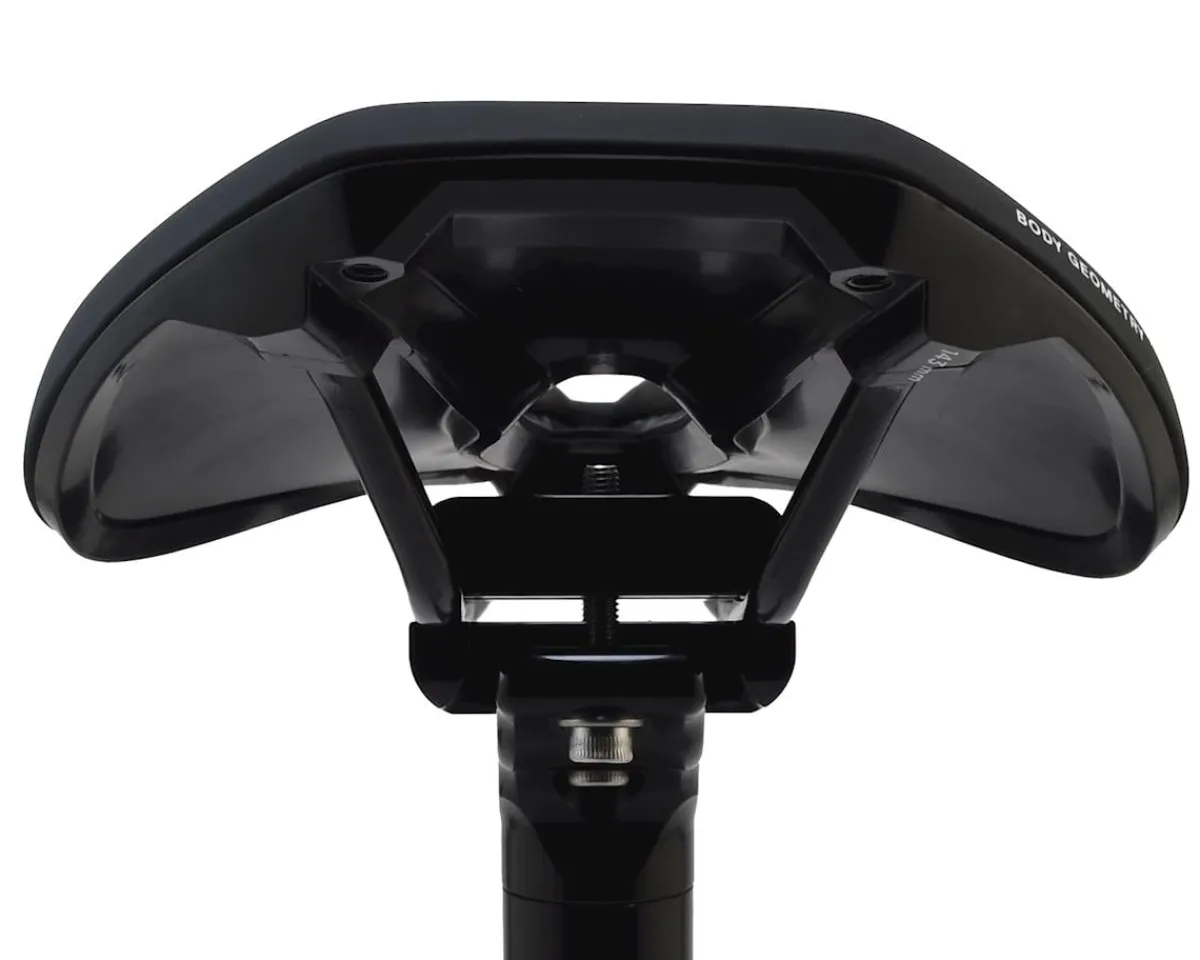 Specialized Saddles & Seats|Power Comp Saddle (Black) (Chromoly Rails) (143mm)